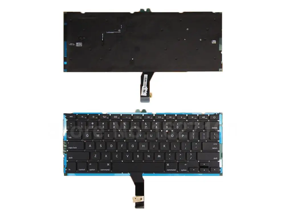 

US Keyboard For APPLE Macbook Air A1369 A1466 MC965 MC966 MC503 MC504 13" BLACK With Backlit board New Laptop Keyboards