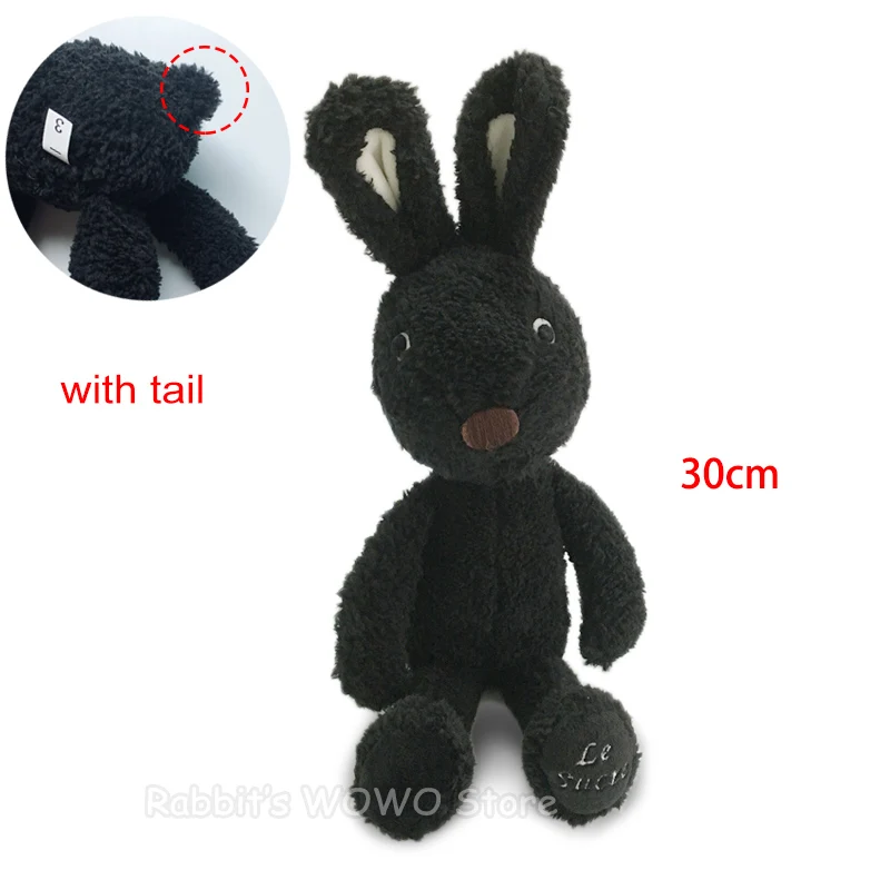 1 шт., кукольная одежда для 30 см, плюшевый мишка-кролик, свитер, юбка, платье, костюм для пары, для 1/6 BJD, куклы, подарки для девочек - Цвет: black rabbit