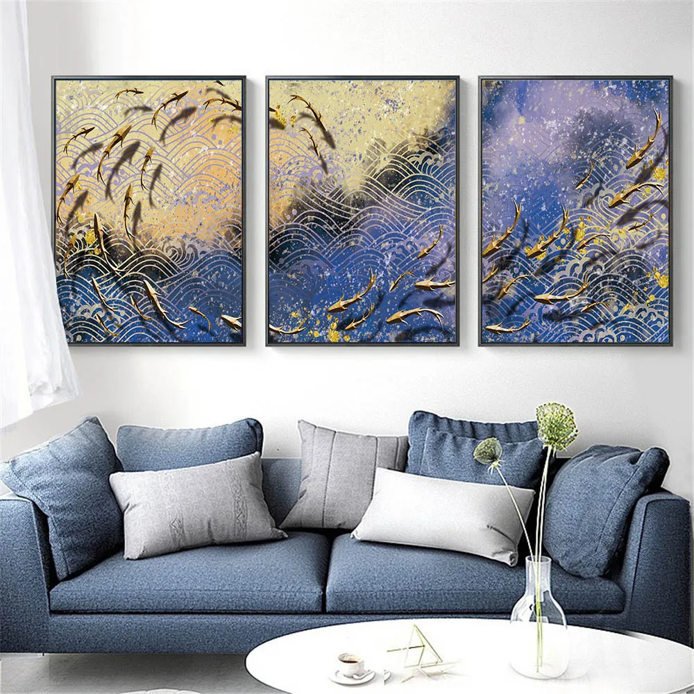 Preise Leinwand Wand Kunst Druck Malerei Abstrakte Landschaft Bild für Wohnzimmer Wohnkultur Aquarell Landschaft Poster Unframed
