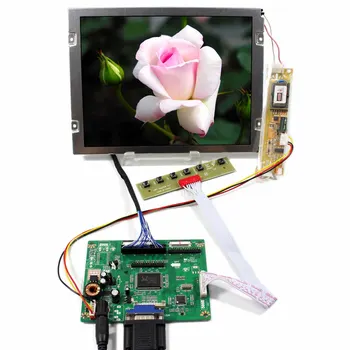 

VGA signal input lcd controller board B.RTMC7C with 8.4inch AA084VC03 640x480 LED backlight Lcd Panel