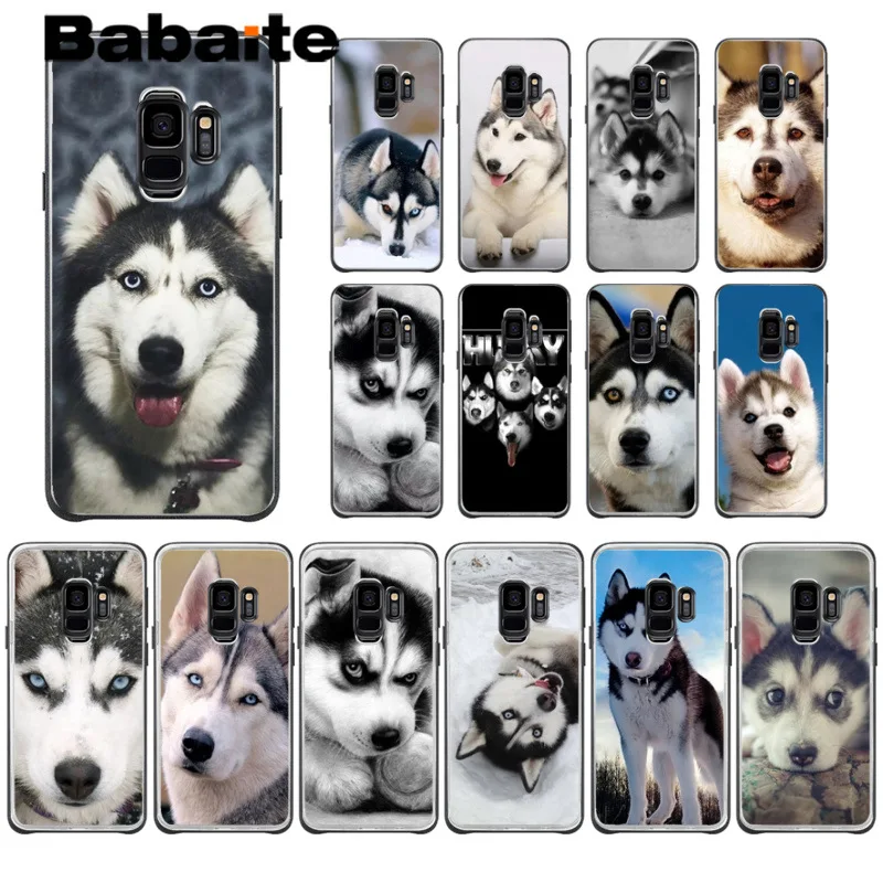 Высококачественный чехол для телефона Babaite с изображением милого щенка Хаски