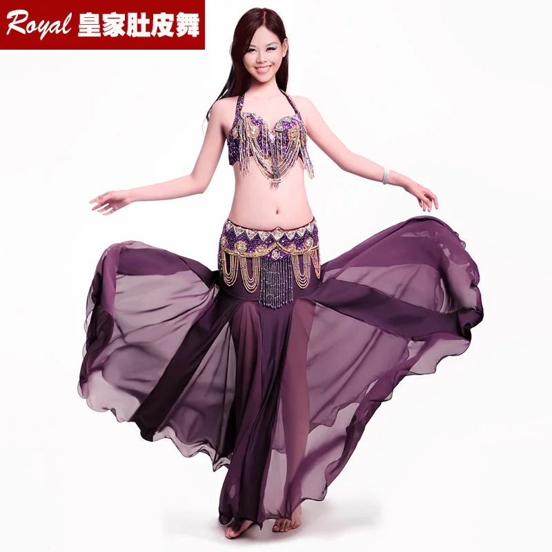 

New design top grade high quality a belly dance suit/belly dance costume/belly dance wear/BRA belt skirt Della 6021