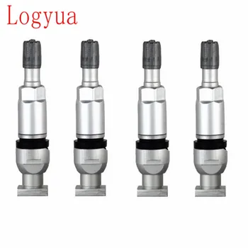

4Pcs/lot Aluminum TPMS Pressure Sensor Wheel Tire Valve Stem Anti-explosion Cap Kit For Benz