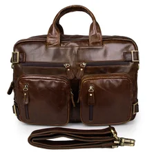 JMD пояса из натуральной кожи применяется стиль для мужчин's бизнес сумка для ноутбука Рюкзаки# 7026C