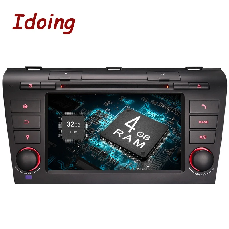 Best Idoing 2Din Android9.0 Car DVD Multimedia Radio Player For Mazda3 Steering-Wheel Fast Boot 8Core 4G+32G GPS Navigation bluetooth 0 Best Idoing 2Din Android9.0 Car DVD Multimedia Radio Player For Mazda3 Steering-Wheel Fast Boot 8Core 4G+32G GPS Navigation bluetooth 0