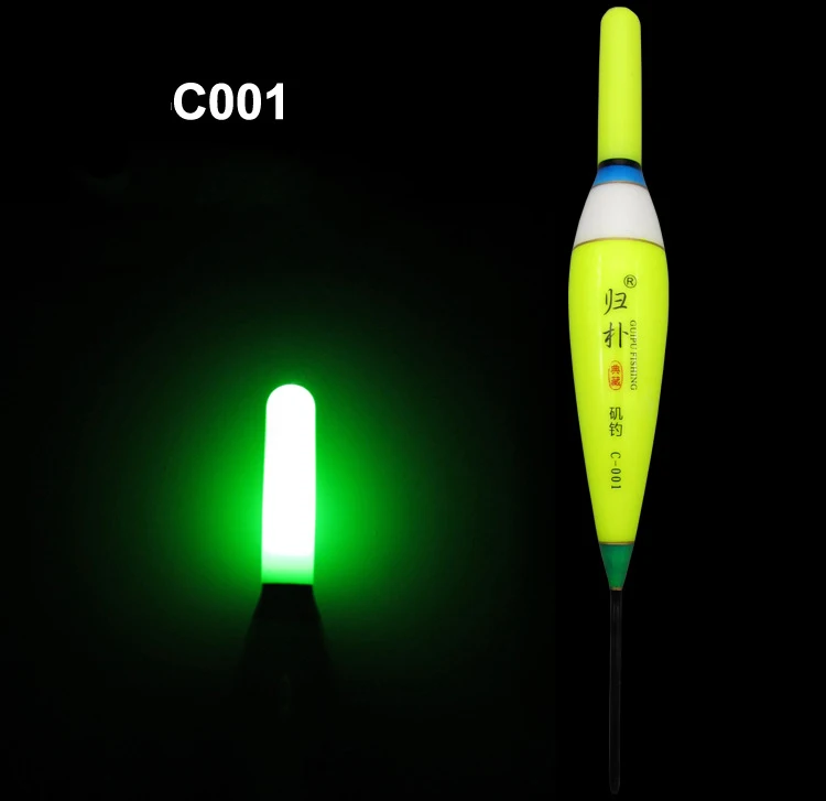Светодиодный светильник электронный рыболовный поплавок с светильник светящийся рок рыболовный буй без CR425 батареи ночные рыболовные снасти F27