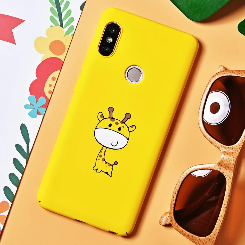TOMKAS Cute Couple Cactus Case for Xiaomi Redmi Note 5 5 Pro Cover Mi A1 Yellow Summer Phone Case for Xiaomi Redmi 4X 5 Plus (3)