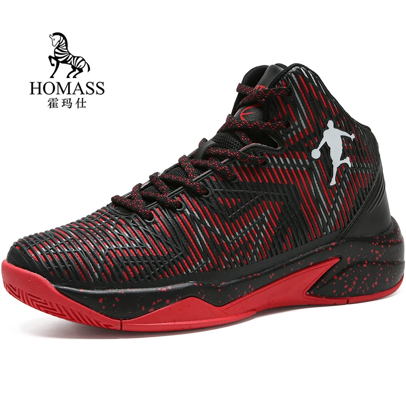 

Men's Basketball Shoes Breathable Anti-slip Basketball Boots Sneakers Men Lace-up Sports Gym Ankle Jordan Retro Shoes Basket