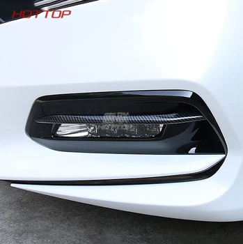 

2Pcs/Set Car Front Fog Light Lamp Eyebrow Eyelid Strips Trim Cover Styling For Honda Accord 10th 2018 Auto Accessories