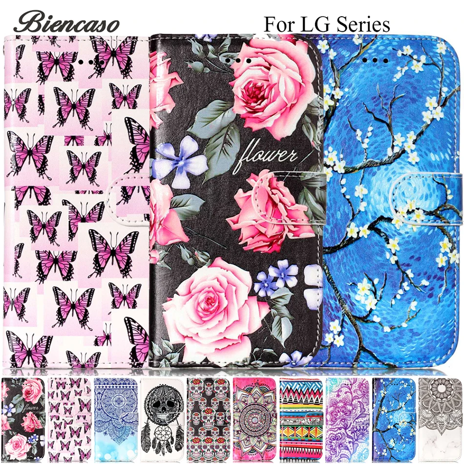 Koop Flip Lederen Portemonnee Cover Voor LG K10 2017 M250N M250K X400 K20 Plus LV5 K8 M200N X240K US215 LV3 Case Voor iPhone 8 7 X Funda B06