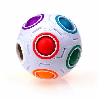 

Spherical Magic Cube Toys Speed Cubo Magico Rainbow Football Puzzle Learning Education Antistress Toy or Kid Adult Brain Teaser