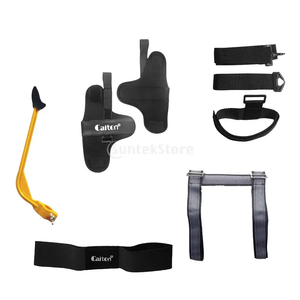 

5 Pieces/Set Golf Training Aids Posture Elbow Guide Wrist Corrector Braceband Arm Leg Band Golf Swing Trainers