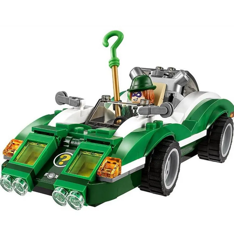 

LEPIN 07059 Batman Series The Riddler Riddle Racer Figure Blocks Construction Building Bricks Toys For Children Compatible Legoe
