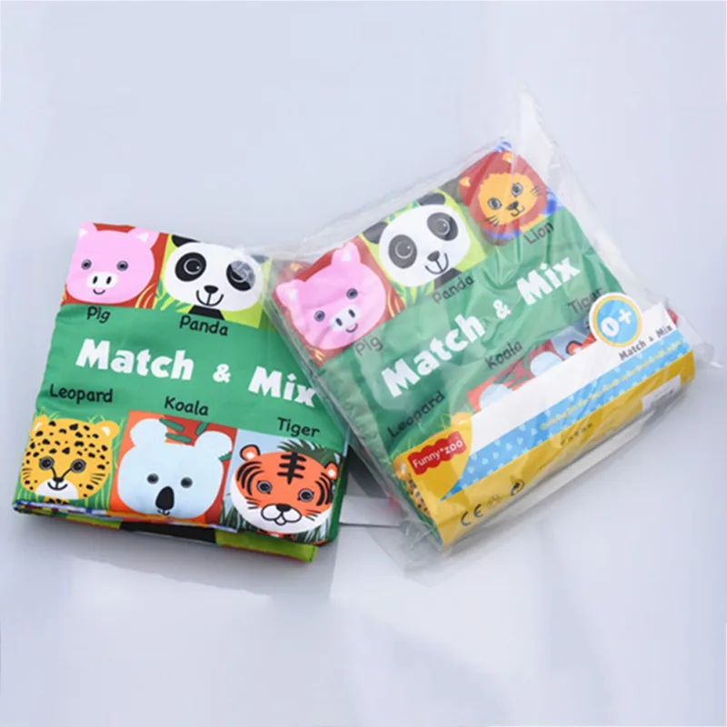 Baby Rattle Toys Soft Books Infant Animal Pattern Cloth Books Baby Goodnight Educational Cloth Book Cognition Toy 2019 Baby Rattle Toys Soft Books Infant Animal Pattern Cloth Books Baby Goodnight Educational Cloth Book Cognition Toy 2019