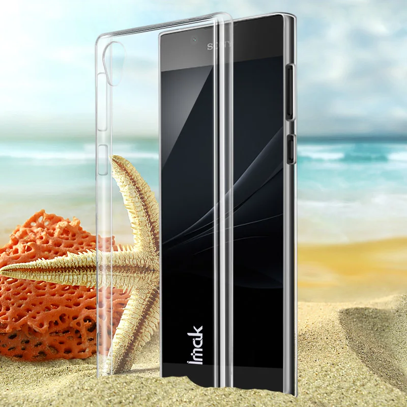 

IMAK Crystal Case II Ultra Thin Hard PC Case For Sony Xperia L1 G3311 G3312 Dual Sim Back Cover for Sony L1 Transparent Capa