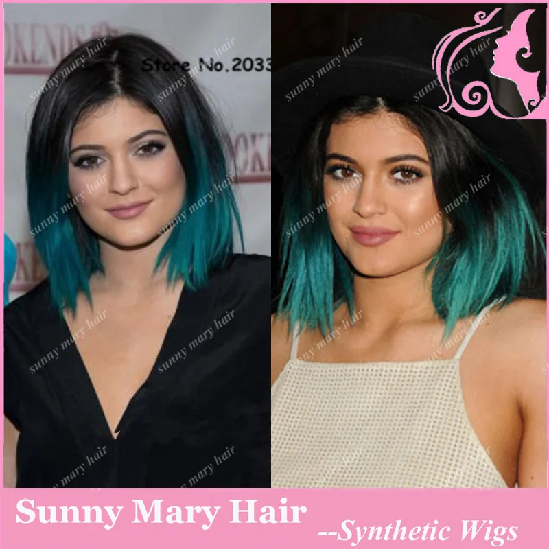 Kesha And Kylie Jenner Show Off New Green Hair