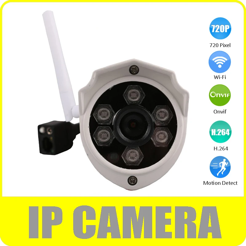 Waterproof Mini CCTV IP Camera HD 720P Camera IP Wifi Infrared Night Vision Security Network Bullet IP Camera Outdoor Wireless