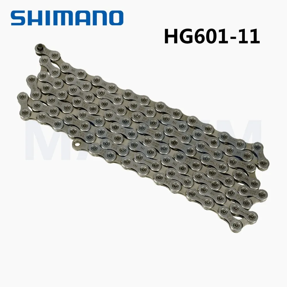 SHIMANO 105 5800 CN-HG600-11 цепь для дорожного велосипеда 112 членов для 11-скоростных велосипедов