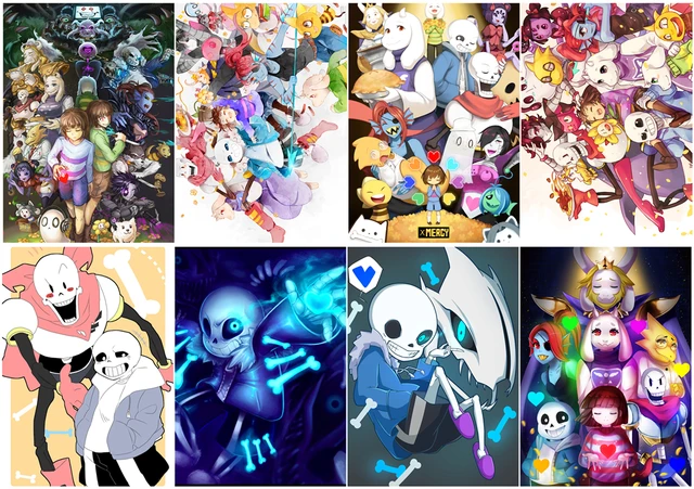 Undertale Au Mounted Prints for Sale