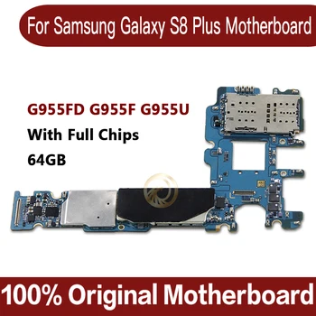 

64GB Motherboard Unlocked Main Motherboard Replacement For Samsung Galaxy S8 Plus G955U G955F G955FD Testing Good