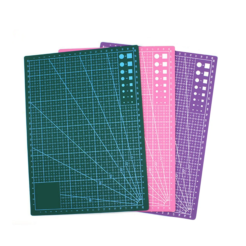 2018 New Useful A4 PVC Cutting Craft Mat with Scale for Office Home