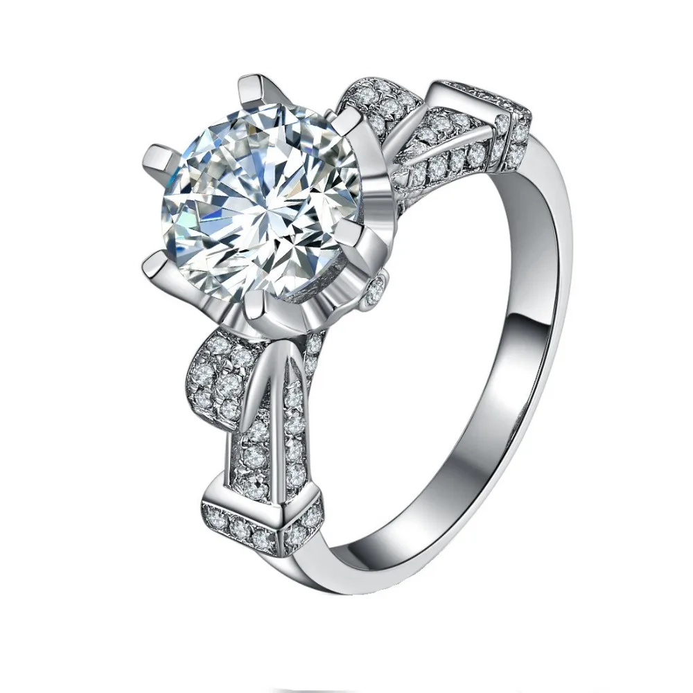 Us 539 5 50 Off Test Positive Super Luxury Moissanite Jewelry 3ct Synthetic Diamonds Ring Engagement Sterling Silver 925 In Us 539 5 50 Off Test Positive Super Luxury Moissanite Jewelry 3ct Synthetic Diamonds Ring Engagement Sterling Silver 925 In