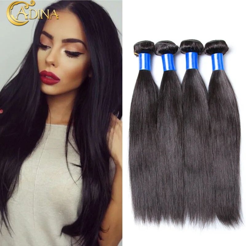 

Brazilian Virgin Straight 3Bundles 100% 7A Unprocessed Brazilian Straight Hair Cheap Brazilian Virgin Human Hair Weave Extension