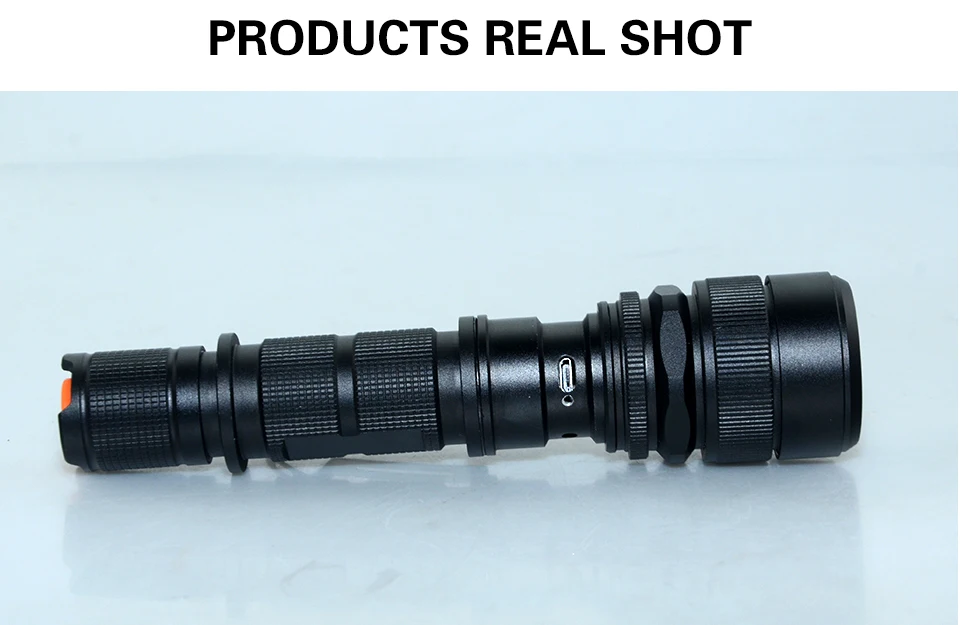 _16Powerful LED Flashlight Torch Flash Light Bike Pocket LED Zoomable Lamp For Hunting