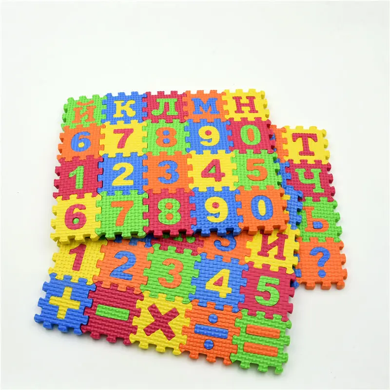 60 Stucke Mini Eva Schaum Russische Alphabet Buchstaben Zahlen Boden Weichen Baby Matte 3d Puzzle Kinder Padagogisches Spielzeug Kids Educational Toys Educational Toys3d Puzzle Aliexpress