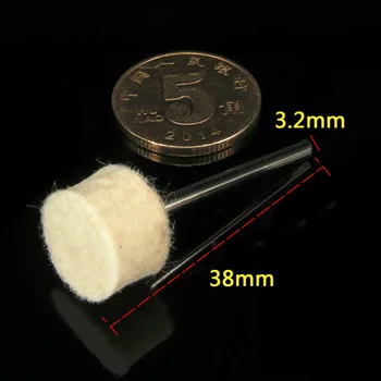 

Good Dremel Accessories 50pcs Polishing Wheel Polishing Tools Wool Felt Metal Surface Buffing Polishing Wheel for Rotary Tool