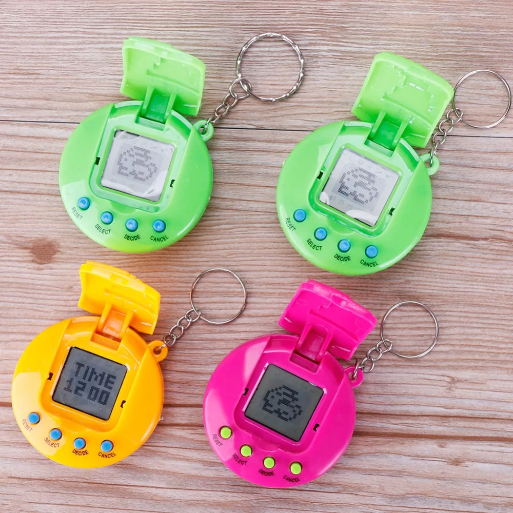 

Hot Sale Tamagotchi Electronic Pets Creative Round 90S Nostalgic 168 Pets in One Virtual Cyber Pet Toy Funny Kid Gifts#256367