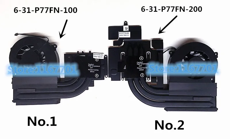 Clevo P775DM P775DM2 P775DM3 P775TM X711 6-31-P77FN-200 6-31-P77FN-100 _4