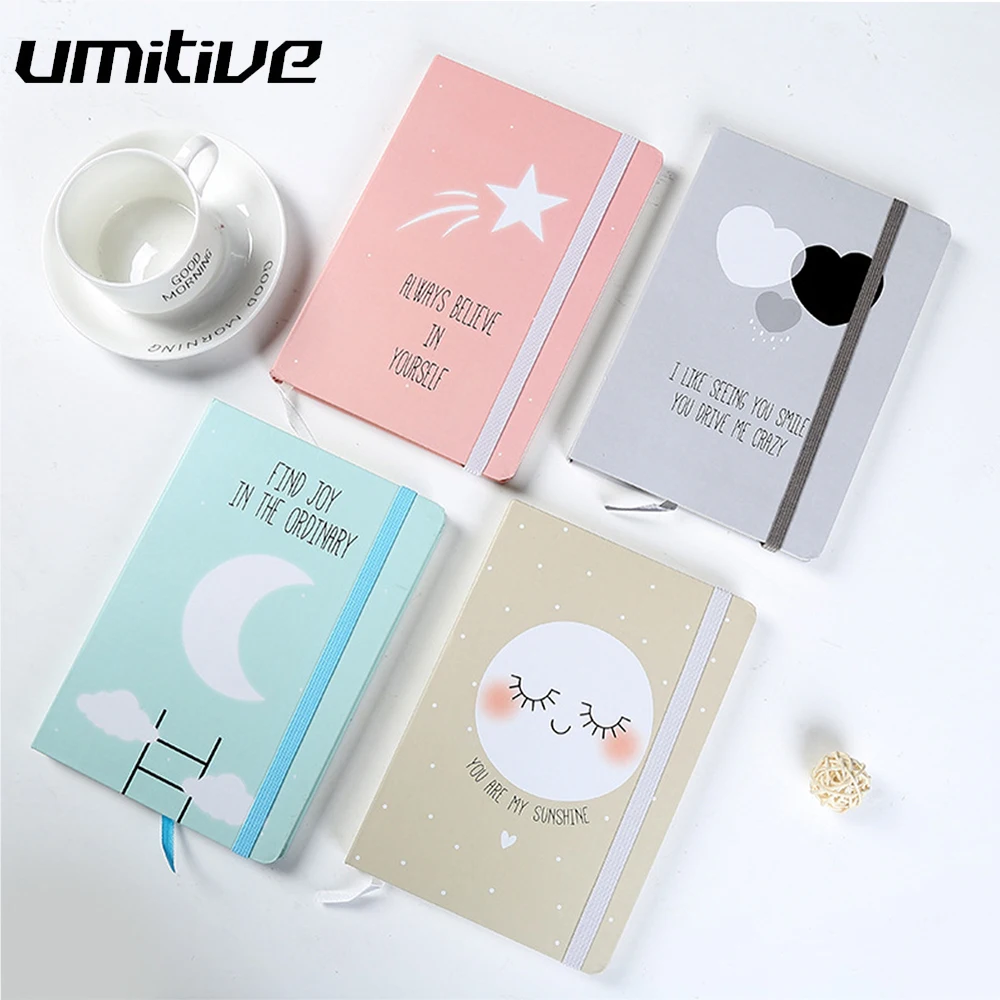 Umitive 1 шт. 96 листов милый блокнот дневник планировщик для оформления списка