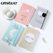 Umitive 1pcs 96 Sheets Cute Notebook Diary Planner Notepad To Do List Office And School Supplies Stationery For Kids Gift a5 journal refills notebook filler paper narrow ruled 2017 planner to do list office supplies stationery 45 sheets