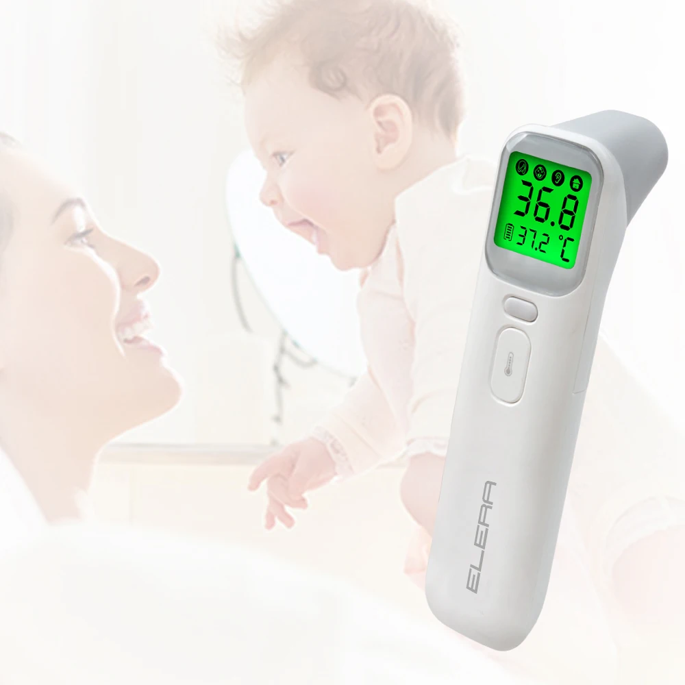 Детские термометр для лба и ушей Инфракрасный цифровой ЖК-дисплей измерение тела дети взрослые лихорадка ИК дети Бесконтактный Termometro