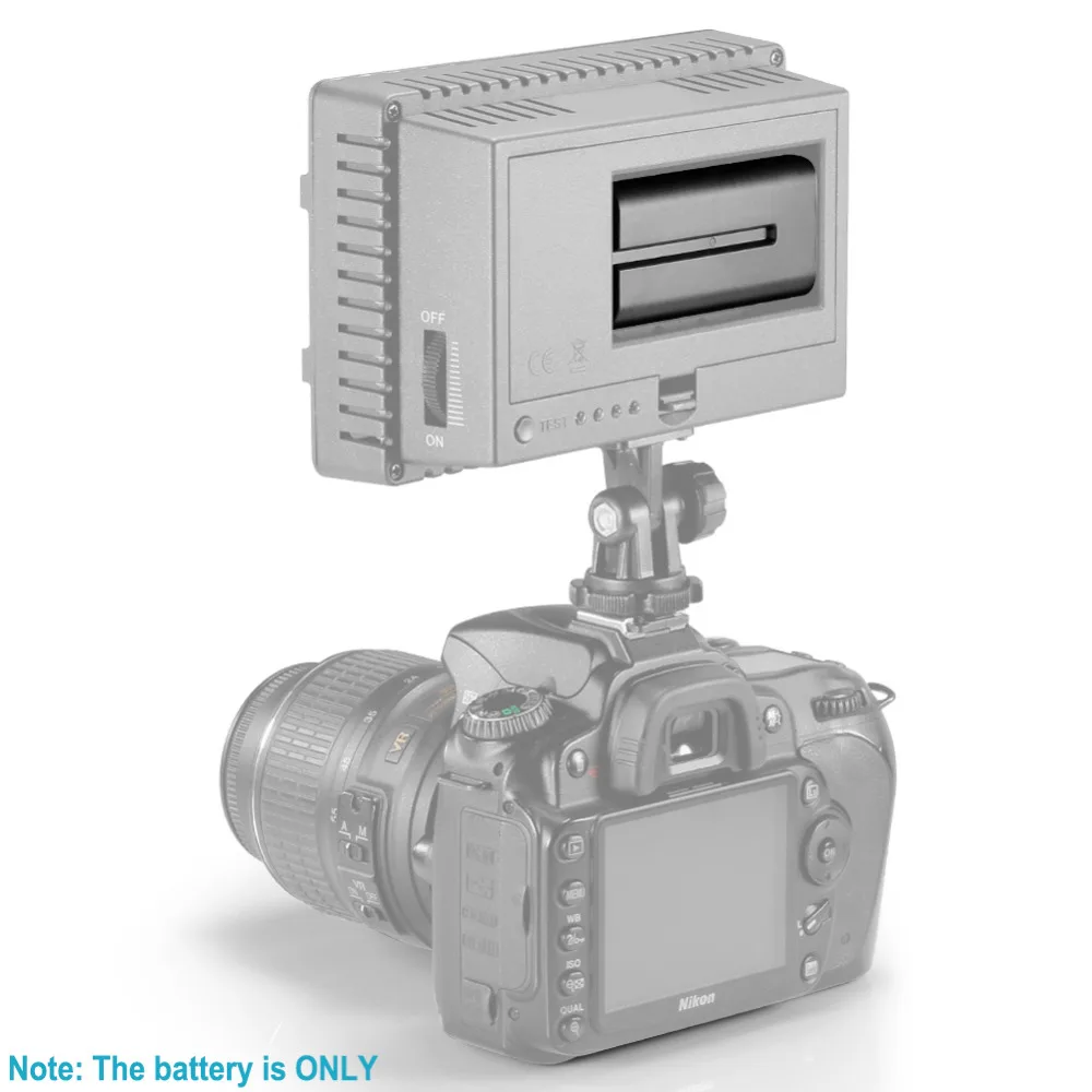 Neewer 2600mAh Sony NP F550/570 запасная батарея для HandyCams и других светодиодных видеокамер