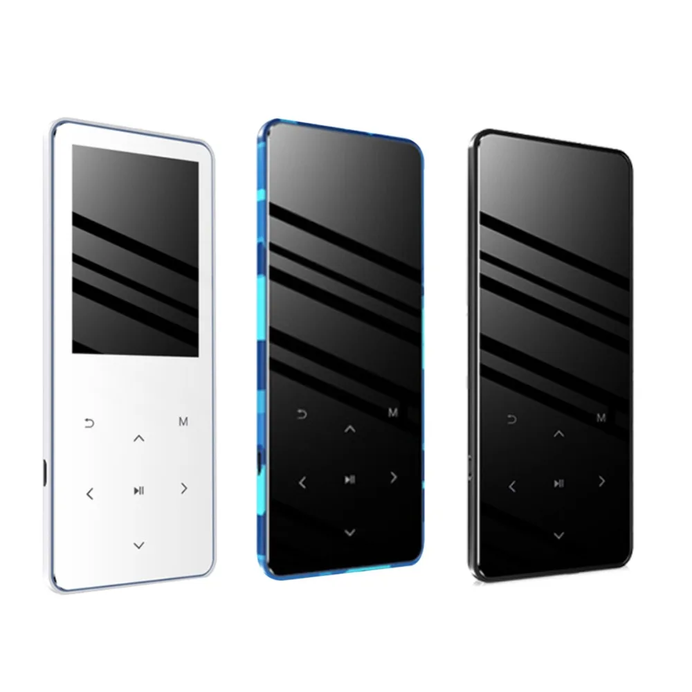 

MP4 Player With Bluetooth Lecteur Mp3 Mp4 Music Player Portable Mp4 Media Slim 2.4 inch Touch Keys Fm Radio Video Hifi