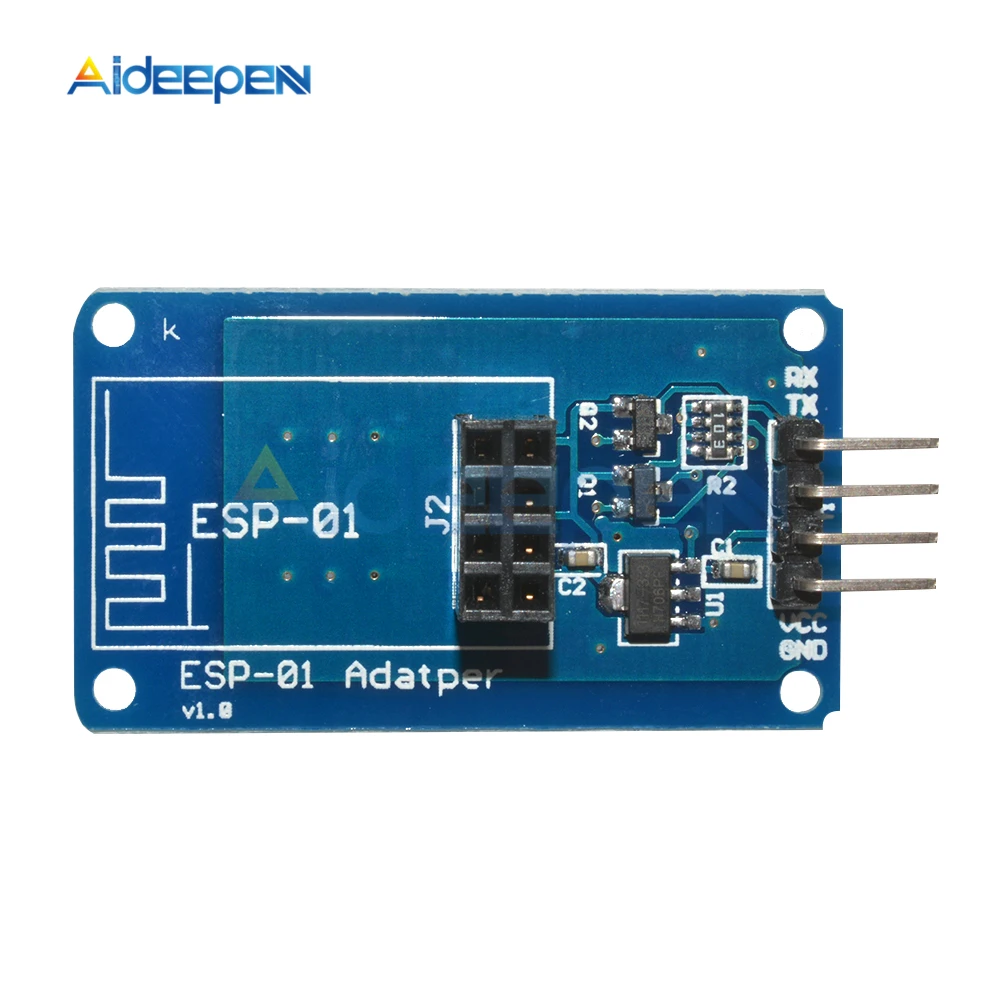 ESP8266 ESP-01 Esp01 серийныйl wi-fi Беспроводной модуль адаптера 3,3 V 5V коммутационная адаптеры pcb совместимый для Arduino UNO R3