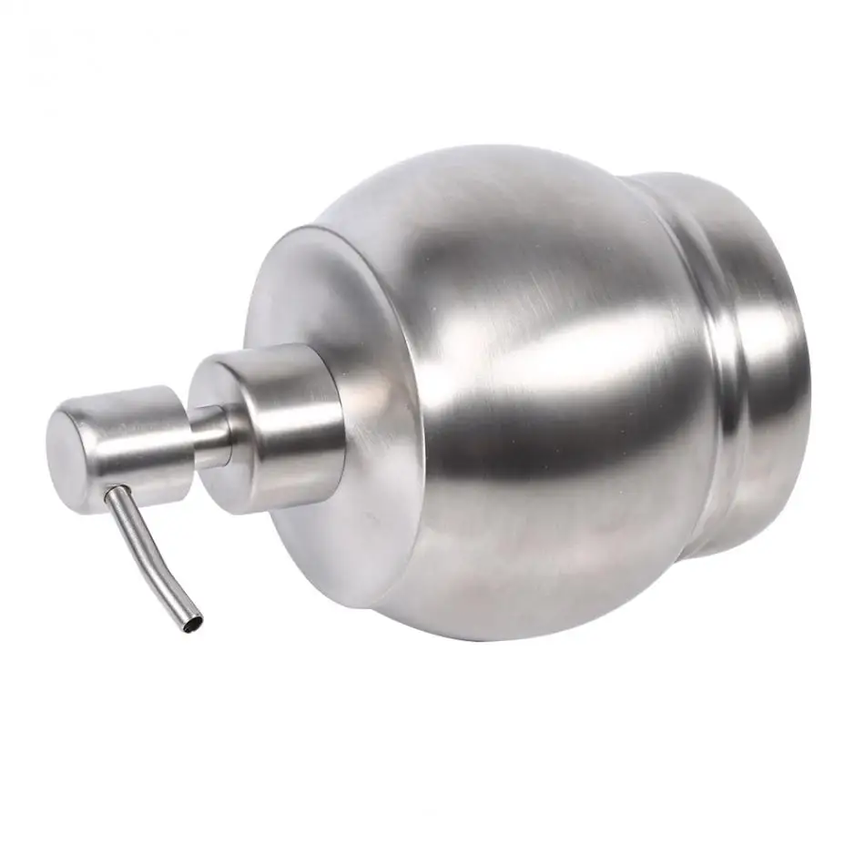 Диспенсер для мыла и шампуня из нержавеющей стали 550 мл|soap dispenser pump|steel soap