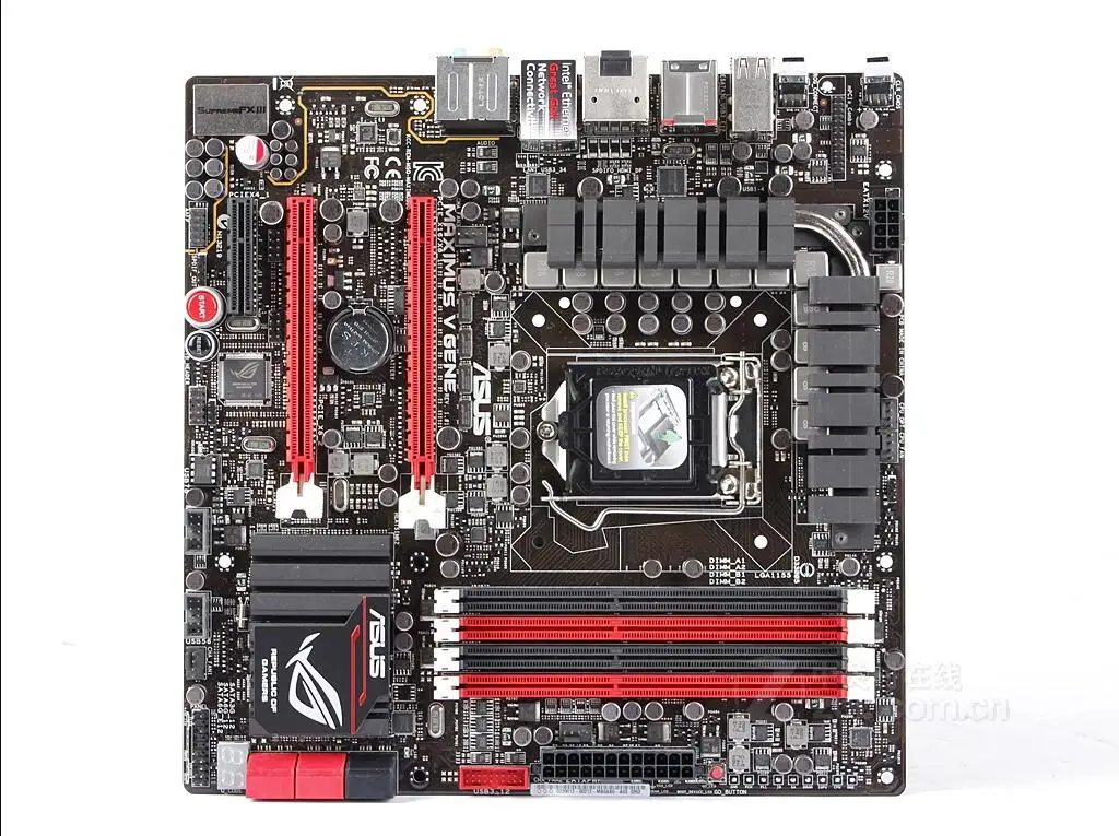 ASUS MAXIMUS V GENE M5G настольная материнская плата Z77 Socket LGA 1155 i5 i7 E3 DDR3 32G uatxматеринская