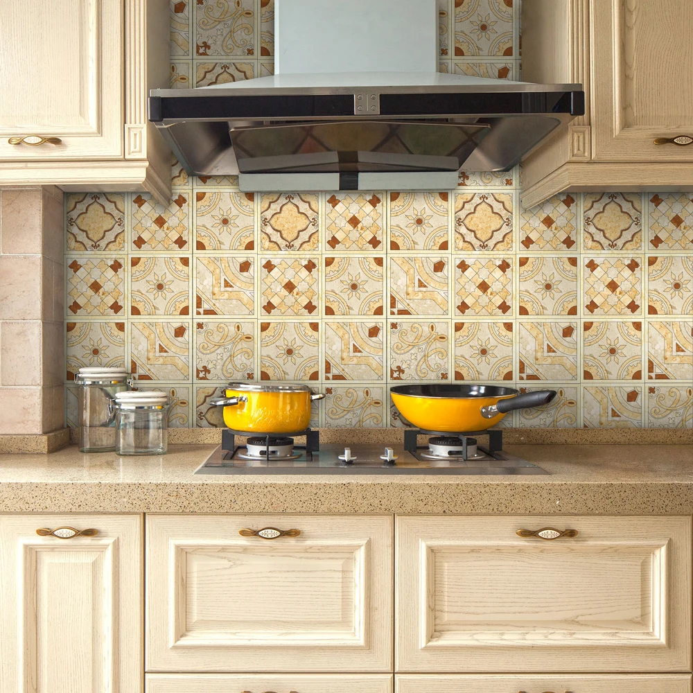 Yanqiao Peel and Stick Tiles Sticker Kitchen Backsplash ...