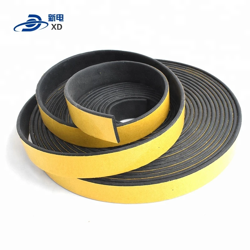 

EPDM Foam Rubber Tape Rubber Strip Flat Rubber EPDM Sponge Strip Tools For Repair Accept Customization