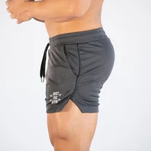 Мужская для спортзала, сетчатые шорты для бега, спортивные брюки для бега, спортивные брюки для занятий спортом, брендовые облегающие шорты