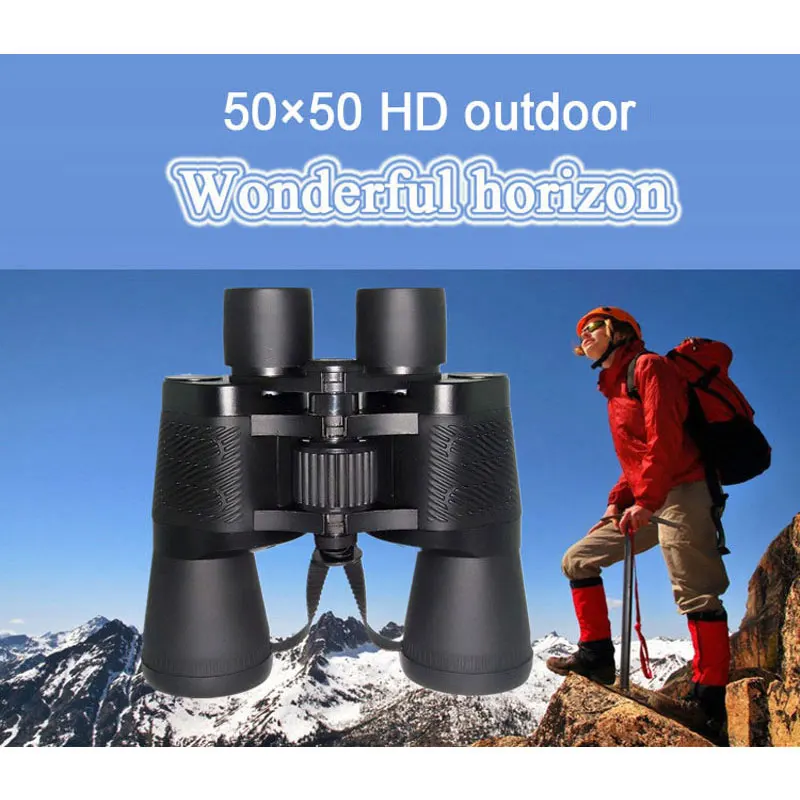 

Hot sell 50X50 high-power high-definition low-light infrared night vision Zoom Optic Lens Binoculars Bird-watching Hunting