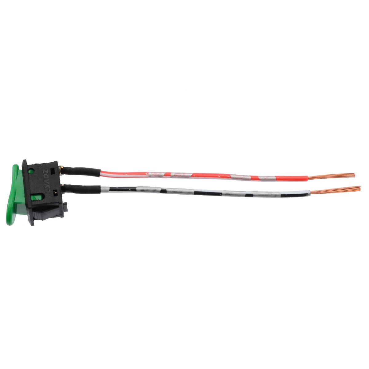 Hot Universal Car Horn Switch Button E-bike Motorcycle Horn Momentary Push Switch Green ABS Plastic