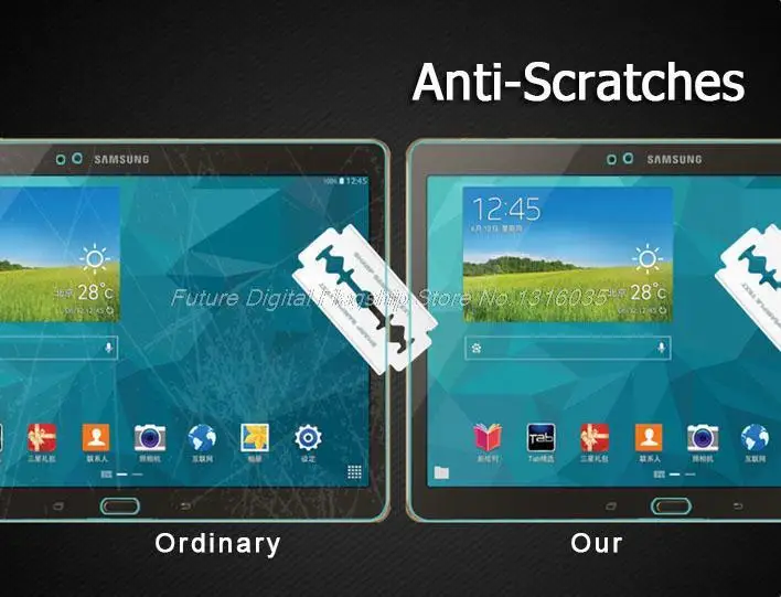 Премиум 0,3 мм протектор экрана из закаленного стекла для Samsung Galaxy Tab S 10,5 T800 T805 T807 планшет анти-разбивающая защитная пленка