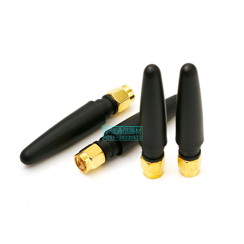2.4G WIFI bluetooth Zigbee SMA male Straight antenna 2400 2500Mhz 3dbi