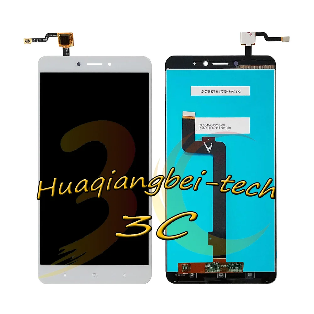 6 44 ''Новый для Xiaomi Mi Max 2 MDE40 MDT4 Полный ЖК дисплей + сенсорный экран дигитайзер в
