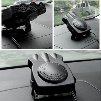 

Air Conditioner Auto Car Heater Heating Cooling Fan 12V 3 In 1 150W Auto Protable Vehicle Dryer Driving Defogger Car Accessories