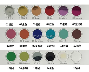 

CDN-17 clear color metallic vinyl for 5m/lot vinyl cutting plotter wholesale all over the world